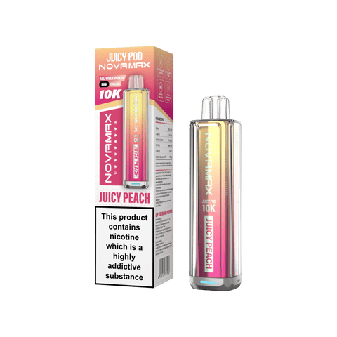 Buy Bulk Wholesale Juicy Pod Novamax 10k Prefilled Pod Vape Kit Pack of 5 - vapesourceuk