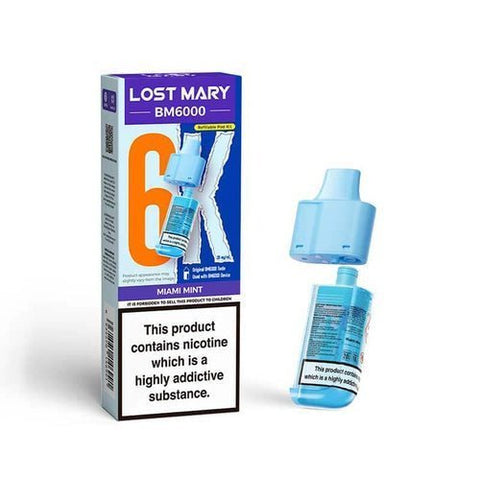 Buy Bulk Wholesale Lost Mary BM6000 Prefilled Pods Pack of 5 - vapesourceuk