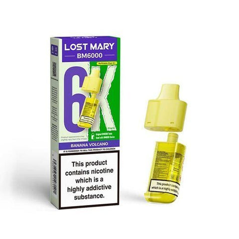 Buy Bulk Wholesale Lost Mary BM6000 Prefilled Pods Pack of 5 - vapesourceuk