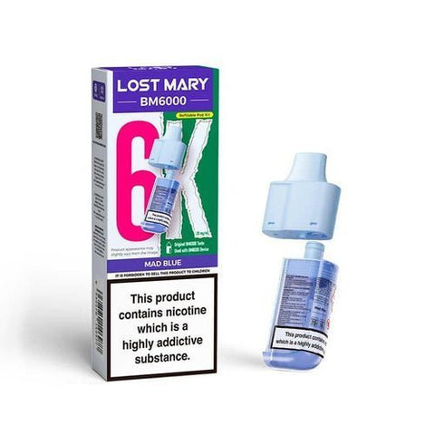 Buy Bulk Wholesale Lost Mary BM6000 Prefilled Pods Pack of 5 - vapesourceuk