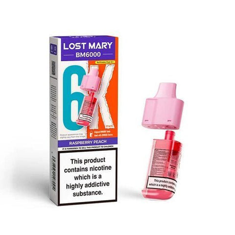 Buy Bulk Wholesale Lost Mary BM6000 Prefilled Pods Pack of 5 - vapesourceuk