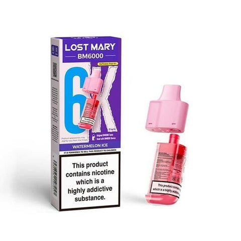 Buy Bulk Wholesale Lost Mary BM6000 Prefilled Pods Pack of 5 - vapesourceuk