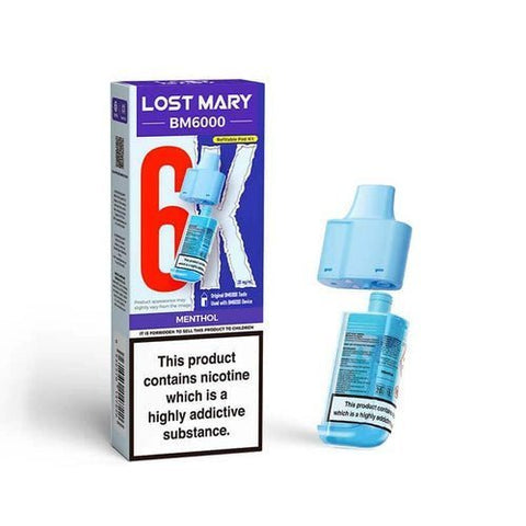 Buy Bulk Wholesale Lost Mary BM6000 Prefilled Pods Pack of 5 - vapesourceuk
