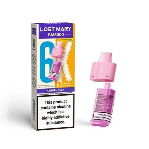 Buy Bulk Wholesale Lost Mary BM6000 Prefilled Pods Pack of 5 - vapesourceuk