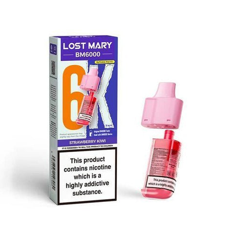 Buy Bulk Wholesale Lost Mary BM6000 Prefilled Pods Pack of 5 - vapesourceuk