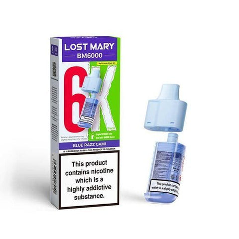 Buy Bulk Wholesale Lost Mary BM6000 Prefilled Pods Pack of 5 - vapesourceuk