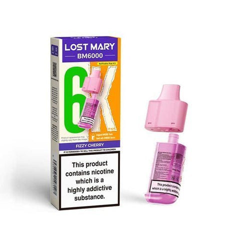 Buy Bulk Wholesale Lost Mary BM6000 Prefilled Pods Pack of 5 - vapesourceuk