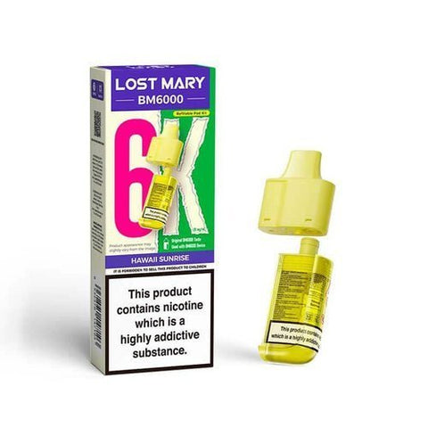 Buy Bulk Wholesale Lost Mary BM6000 Prefilled Pods Pack of 5 - vapesourceuk