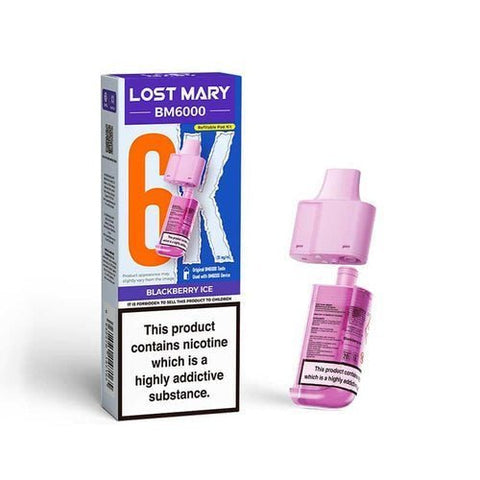 Buy Bulk Wholesale Lost Mary BM6000 Prefilled Pods Pack of 5 - vapesourceuk