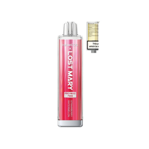Buy Bulk Wholesale Lost Mary x Hawcos Pro Max 7000 Disposable Vape Pack of 10 - vapesourceuk