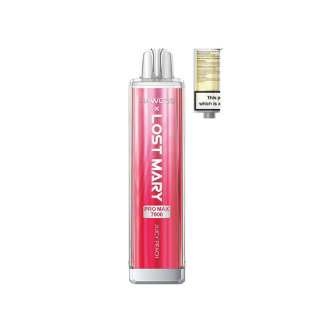 Buy Bulk Wholesale Lost Mary x Hawcos Pro Max 7000 Disposable Vape Pack of 10 - vapesourceuk