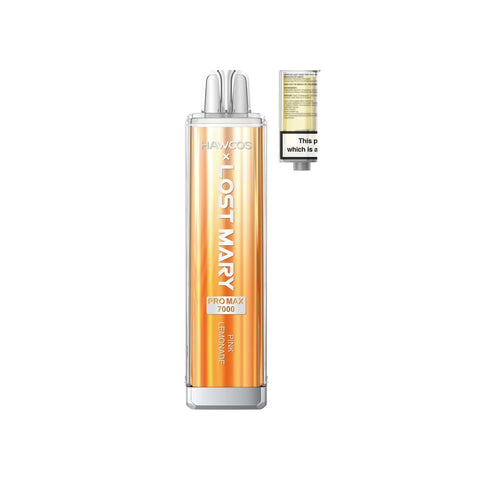 Buy Bulk Wholesale Lost Mary x Hawcos Pro Max 7000 Disposable Vape Pack of 10 - vapesourceuk