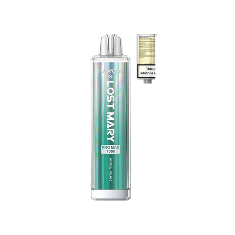 Buy Bulk Wholesale Lost Mary x Hawcos Pro Max 7000 Disposable Vape Pack of 10 - vapesourceuk