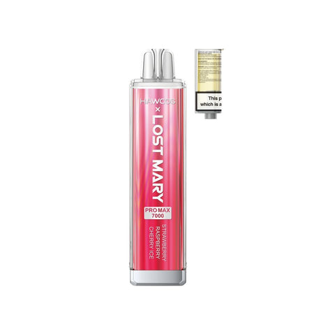 Buy Bulk Wholesale Lost Mary x Hawcos Pro Max 7000 Disposable Vape Pack of 10 - vapesourceuk