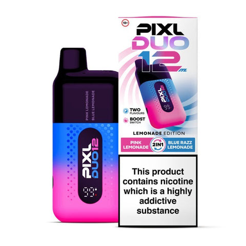 Buy Bulk Wholesale Pixl Duo 12000 Disposable Vape Box of 5 - vapesourceuk