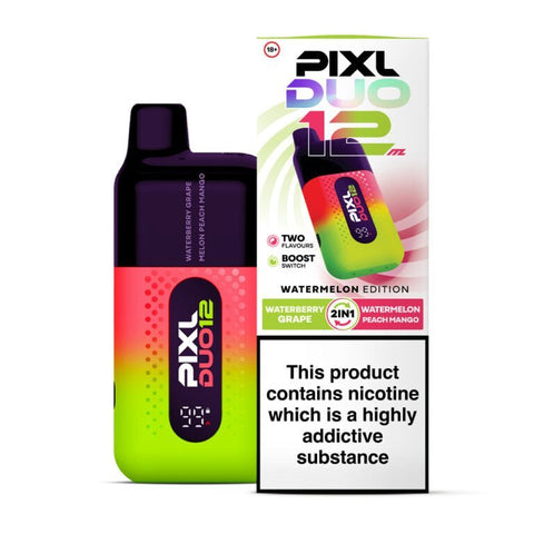 Buy Bulk Wholesale Pixl Duo 12000 Disposable Vape Box of 5 - vapesourceuk