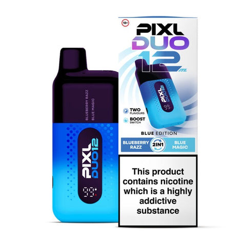 Buy Bulk Wholesale Pixl Duo 12000 Disposable Vape Box of 5 - vapesourceuk