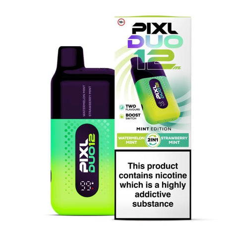 Buy Bulk Wholesale Pixl Duo 12000 Disposable Vape Box of 5 - vapesourceuk