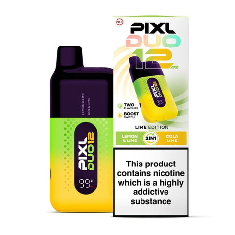 Buy Bulk Wholesale Pixl Duo 12000 Disposable Vape Box of 5 - vapesourceuk