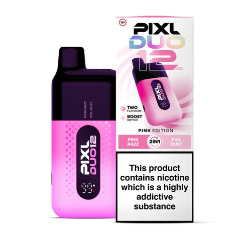 Buy Bulk Wholesale Pixl Duo 12000 Disposable Vape Box of 5 - vapesourceuk