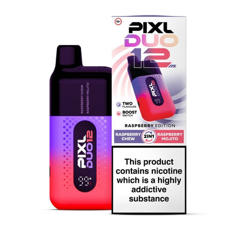 Buy Bulk Wholesale Pixl Duo 12000 Disposable Vape Box of 5 - vapesourceuk