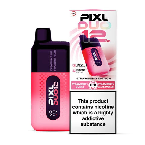Buy Bulk Wholesale Pixl Duo 12000 Disposable Vape Box of 5 - vapesourceuk