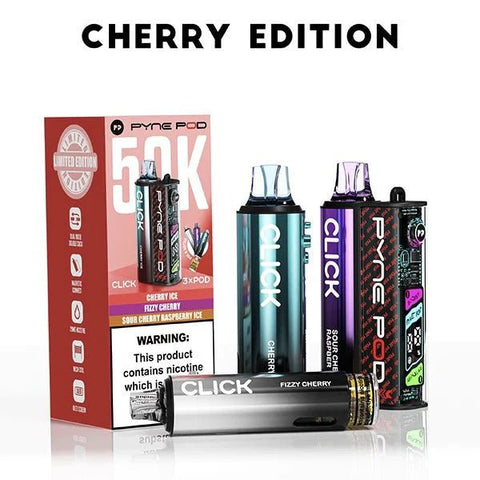 Buy Bulk Wholesale Pyne Pod Click 50k Prefilled Pod Vape Kit Box of 5 - vapesourceuk