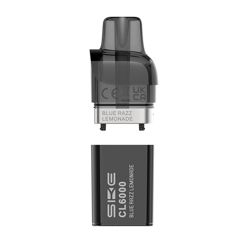 Buy Bulk Wholesale SKE Crystal CL6000 Prefilled Replacement Pods - Box of 5 - vapesourceuk