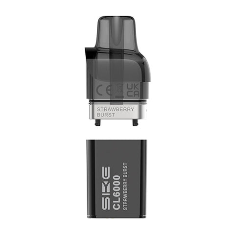 Buy Bulk Wholesale SKE Crystal CL6000 Prefilled Replacement Pods - Box of 5 - vapesourceuk