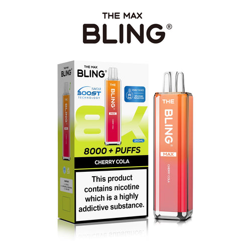 Buy Bulk Wholesale The Crystal Bling Max 8000 Prefilled Vape Pod Kit Box of 5 - vapesourceuk