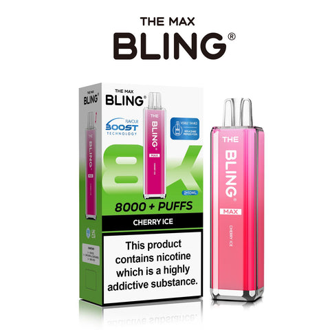 Buy Bulk Wholesale The Crystal Bling Max 8000 Prefilled Vape Pod Kit Box of 5 - vapesourceuk