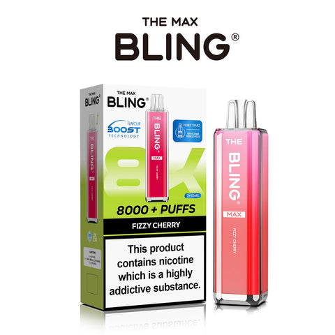 Buy Bulk Wholesale The Crystal Bling Max 8000 Prefilled Vape Pod Kit Box of 5 - vapesourceuk