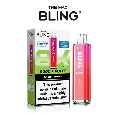Buy Bulk Wholesale The Crystal Bling Max 8000 Prefilled Vape Pod Kit Box of 5 - vapesourceuk