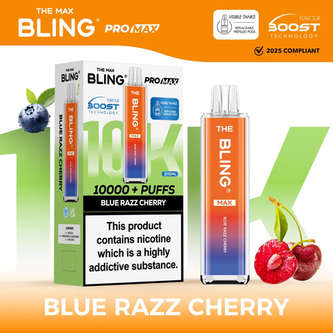 Buy Bulk Wholesale The Crystal Bling Max 8000 Prefilled Vape Pod Kit Box of 5 - vapesourceuk