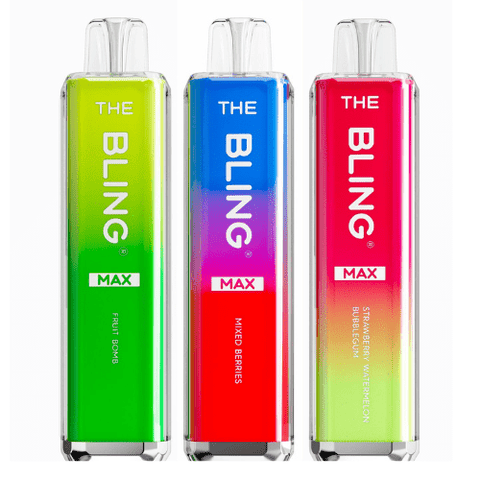 Buy Bulk Wholesale The Crystal Bling Max 8000 Prefilled Vape Pod Kit Box of 5 - vapesourceuk