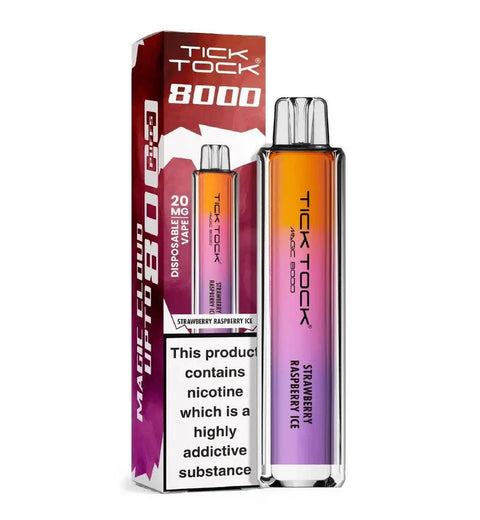 Buy Bulk Wholesale Tick Tock Magic 8000 Disposable Vape Pack of 5 - vapesourceuk