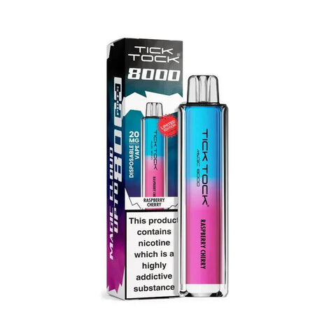 Buy Bulk Wholesale Tick Tock Magic 8000 Disposable Vape Pack of 5 - vapesourceuk