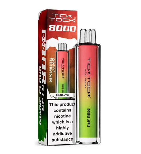 Buy Bulk Wholesale Tick Tock Magic 8000 Disposable Vape Pack of 5 - vapesourceuk