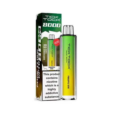 Buy Bulk Wholesale Tick Tock Magic 8000 Disposable Vape Pack of 5 - vapesourceuk