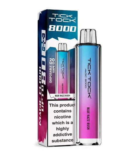 Buy Bulk Wholesale Tick Tock Magic 8000 Disposable Vape Pack of 5 - vapesourceuk