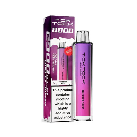 Buy Bulk Wholesale Tick Tock Magic 8000 Disposable Vape Pack of 5 - vapesourceuk