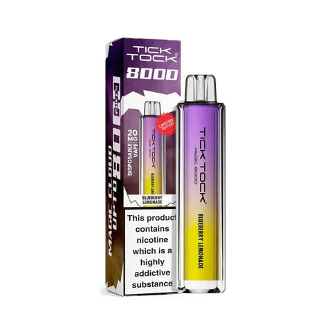 Buy Bulk Wholesale Tick Tock Magic 8000 Disposable Vape Pack of 5 - vapesourceuk