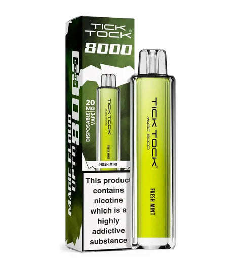 Buy Bulk Wholesale Tick Tock Magic 8000 Disposable Vape Pack of 5 - vapesourceuk