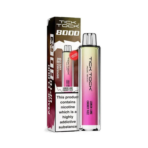 Buy Bulk Wholesale Tick Tock Magic 8000 Disposable Vape Pack of 5 - vapesourceuk