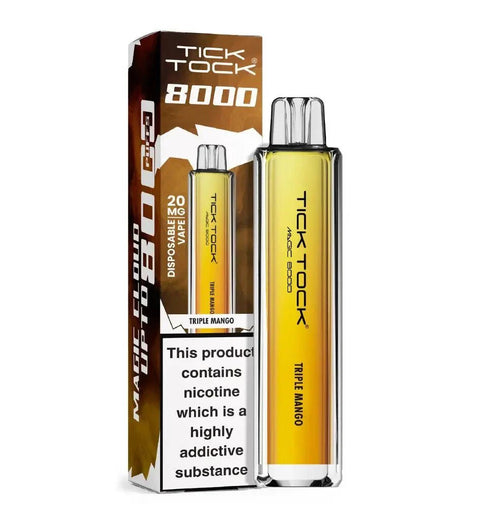 Buy Bulk Wholesale Tick Tock Magic 8000 Disposable Vape Pack of 5 - vapesourceuk