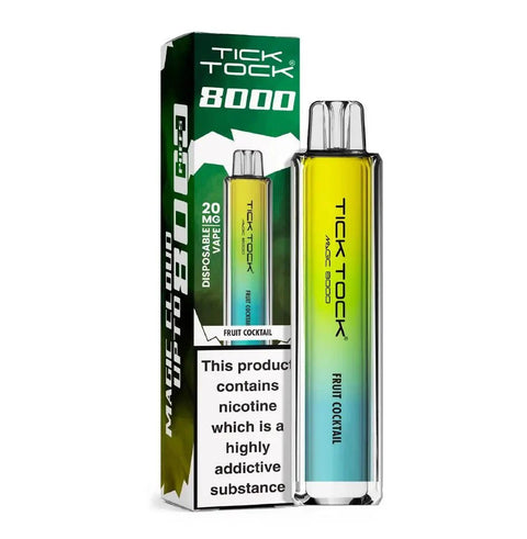Buy Bulk Wholesale Tick Tock Magic 8000 Disposable Vape Pack of 5 - vapesourceuk