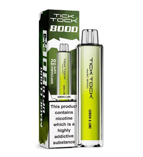 Buy Bulk Wholesale Tick Tock Magic 8000 Disposable Vape Pack of 5 - vapesourceuk