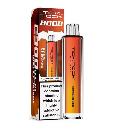 Buy Bulk Wholesale Tick Tock Magic 8000 Disposable Vape Pack of 5 - vapesourceuk