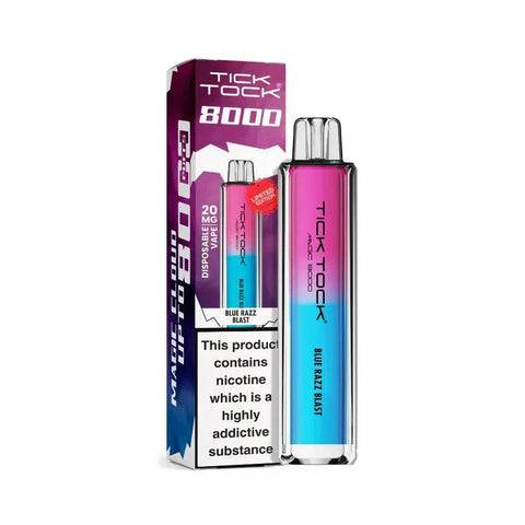 Buy Bulk Wholesale Tick Tock Magic 8000 Disposable Vape Pack of 5 - vapesourceuk