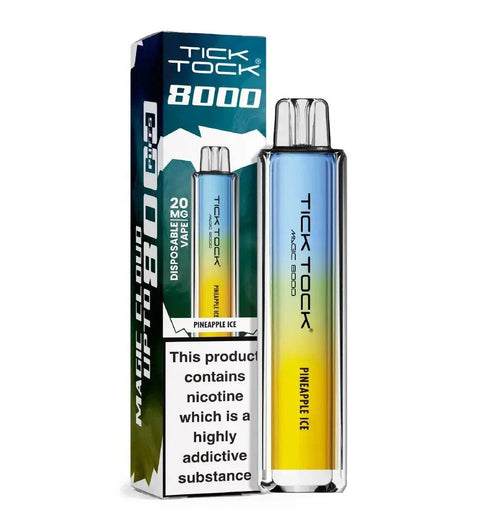 Buy Bulk Wholesale Tick Tock Magic 8000 Disposable Vape Pack of 5 - vapesourceuk